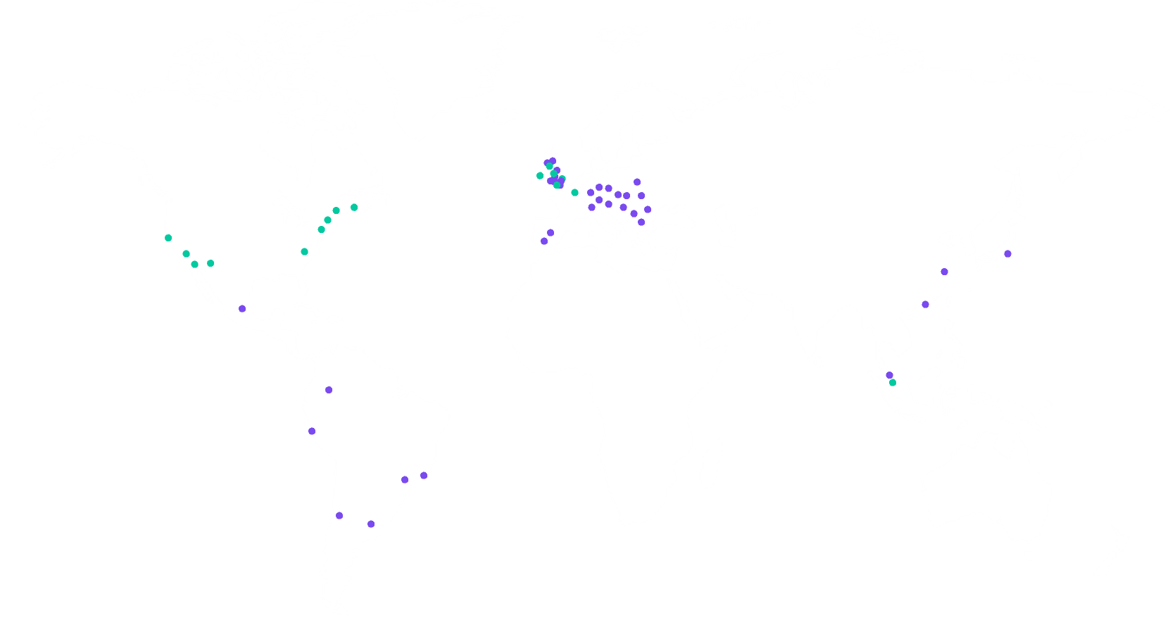 Inizio Evoke and Global Network/Partner locations Inizio Evoke and Global Network/Partner locations